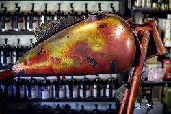 バイクタンクペイント