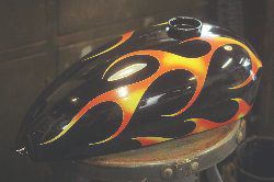 バイクタンクペイント