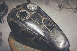 バイクタンクペイント