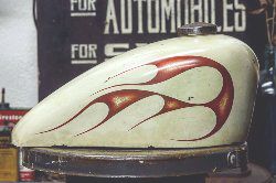 バイクタンクペイント